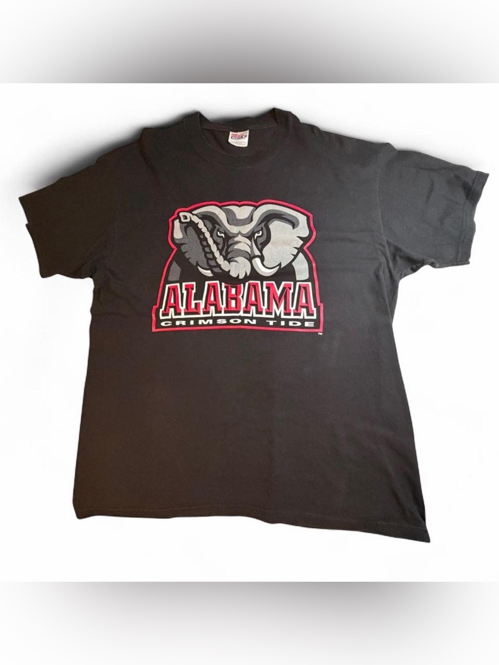 Hanes Beefy-T Tag Alabama Crimson Tide Size XL